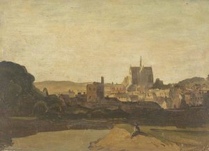 Village By A River (arundel, Sussex) — Philip Hugh Padwick