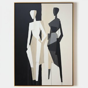 Fragmented Shadows In Monochromatic Equilibrium: A Singular Study Of Dualistic Form — Laurent Fabre