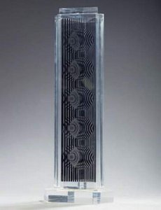 Moiré Tower — Victor Vasarely