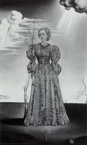 Portrait Of Nada Pachevich, 1948 — Salvador Dalí