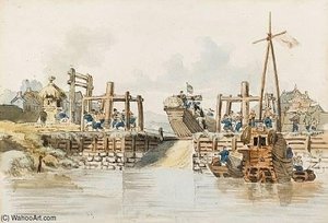Lord Macartney's Embassy At A Lock — William Bill Alexander