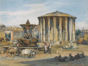 The temple of vesta, rome
