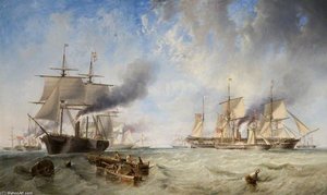 The Naval Review, Spithead — John Wilson Carmichael