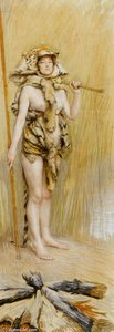 La Femme Prehistorique — Jacques Joseph Tissot