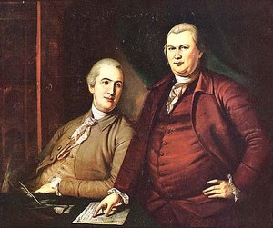 Gouverneur (1752 1816) Robert Morris (1734 1806), (painting) — Charles Willson Peale