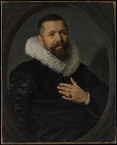Portrait Of A Bearded Man With A Ruff — Frans Hals I, Baroque
