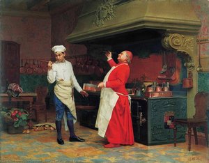 The Marvelous Sauce — Jehan Georges Vibert