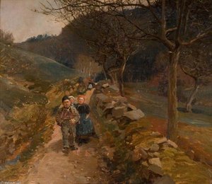 Hornberg, Black Forest — Sir Alfred James Munnings