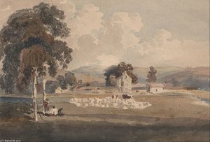A Yorkshire Farm — Peter De Wint