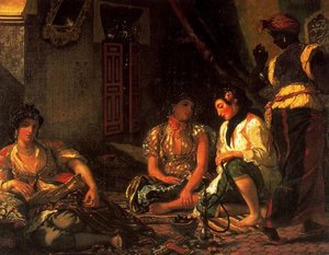 Die Frauen Von Algerien — Eugène Delacroix