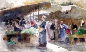 Marketplace, Moret sur Loing