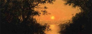 Sunset (also Known As Jungle Scene) — Martin Johnson Heade