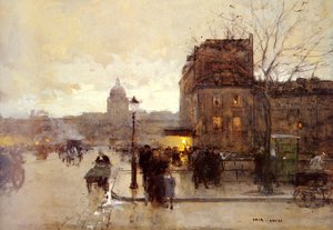 Boulevard Henri Iv, Sunset — Dit Luigi Loir Aloys François Joseph Loir