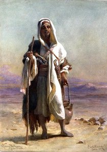 A Young Bedawee From Sinai — Carl Haag