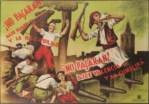 They Will Not Pass! Madrid Said — José Peris Aragó