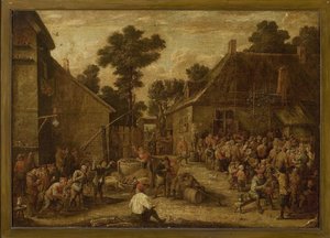 Merry-making In The Countryside — David Teniers The Younger