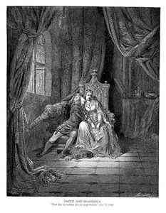 Paolo And Francesca — Paul Gustave Doré, Romantic Baroque