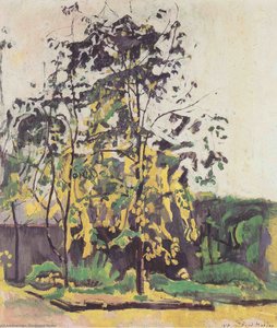 Tree In The Workshop Garden — Ferdinand Hodler