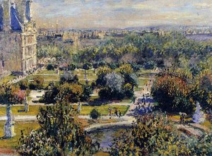 El Estudio De Las Tuilerías — Claude Monet