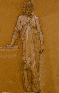 Study Of A Classical Maiden — William Blake