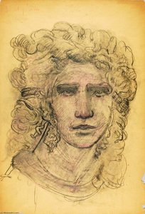 (untitled Head) — George Grey Barnard, Contemporary Realism
