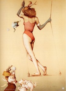 That Daring Young Frog — Michael Parkes
