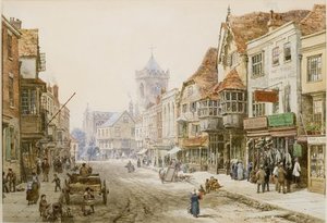 High Street, Salisbury — Louise Rayner