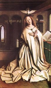 Das Altarpiece Von Gent: Mariä Verkündigung — Jan Van Eyck