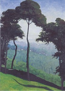 View Of Honfleur — Félix Vallotton