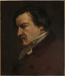 Portrait Of Champfleury — Gustave Courbet, Realism