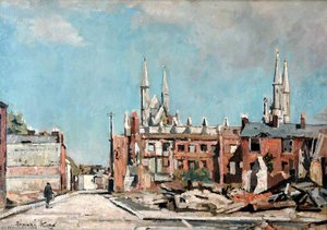 St Paul's Road And St Paul's Church, Portsmouth — Edward Robert King