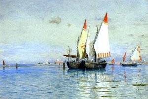 Fishing Boats, Venice — William Stanley Haseltine