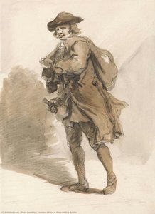 London Cries: A Man With A Bottle — Paul Sandby, Neoclassicism