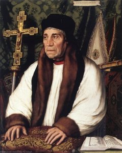 Portret Vilijama Warhama, Arhijere Od Kenterberija — Hans Holbajn Mlađi, Северно Ренесанса