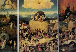 The Haywain Triptych — Hieronymus Bosch, Northern Renaissance