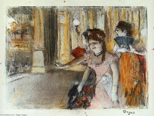 Sänger Auf Der Bühne — Hilaire-germain-edgar Degas