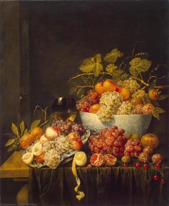 Still-life With Grapes — Adriaen Van Utrecht, Dutch Golden Age