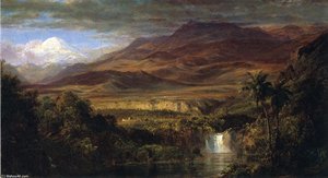 Study For The Heart Of The Andes'''' — Frederic Edwin Church