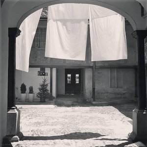 Drying The Laundry — Alfred Freddy Krupa, Contemporary Realism