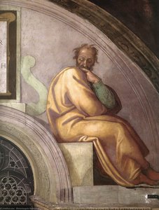 Azor - Zadok (detail) — Michelangelo Buonarroti, High Renaissance