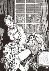 Book Of The Marquise. Illustration 4 — Konstantin Andreevic Somov