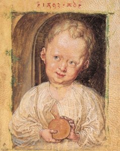 Niño Jesús Con El Globo — Albrecht Dürer, Renacimiento Del Norte