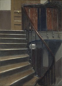 Stairway At 48 Rue De Lille Paris — Edward Hopper