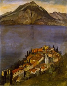 View Of Varenna From The Castle Of Vezio — Piero Fornasetti, Surrealism & Classicism