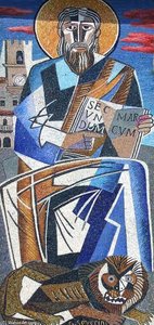 Mosaic At The Church Of St. Mark, Cortona, Italy — Gino Severini