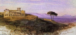A View In The Roman Campagna — Edward Lear, Romanticism