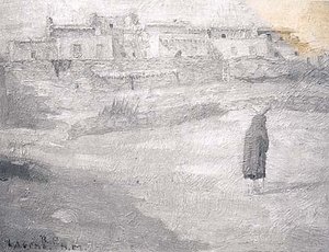 Laguna, N.M., (painting)