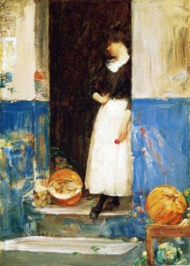La Frutiere (también Conocida Como A Fruit Store) — Frederick Childe Hassam