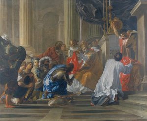 Raymond De Saint Gilles Prenant La Croix — Antoine Rivalz
