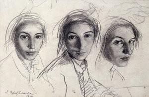 Self-portrait — Zinaida Serebriakova